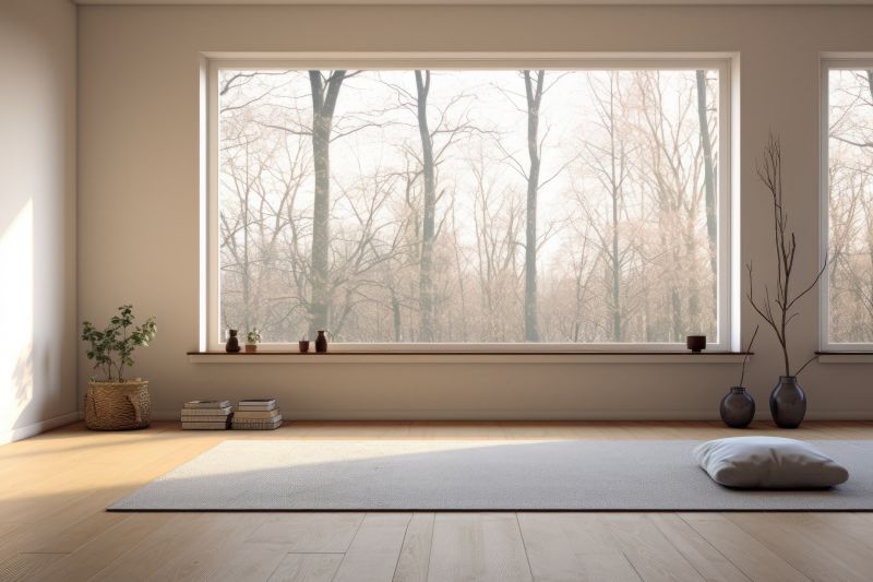 Interior View with New Windows